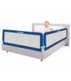 Baby Safe Safety Bed Rail -(120X42 cm) Blue